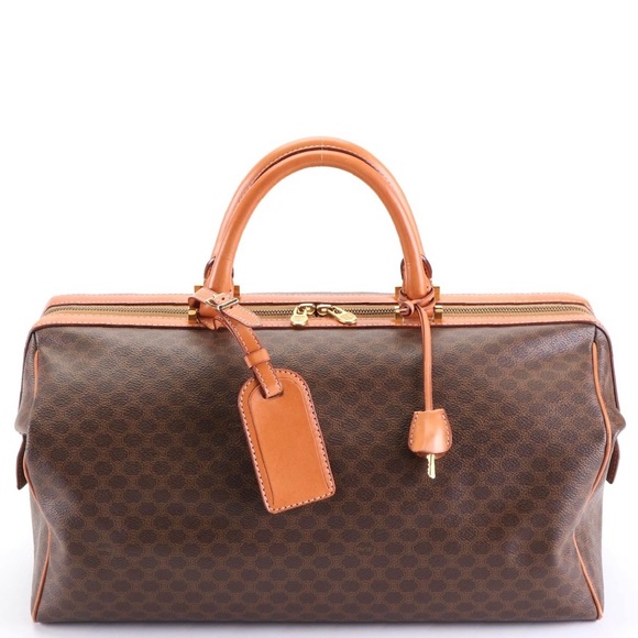 Vintage CELINE Macadam Top Handle Doctor Boston Bag GREAT CONDITION - Picture 3 of 12